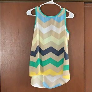 Chevron Bow Tank